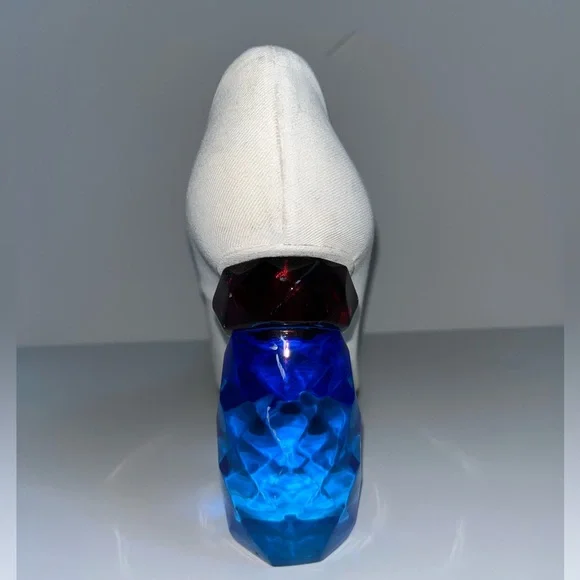 !!!SUPER RARE!!! Amazing Dries Van Noten pumps with blue acrylic heel sz9 - Picture 9 of 13